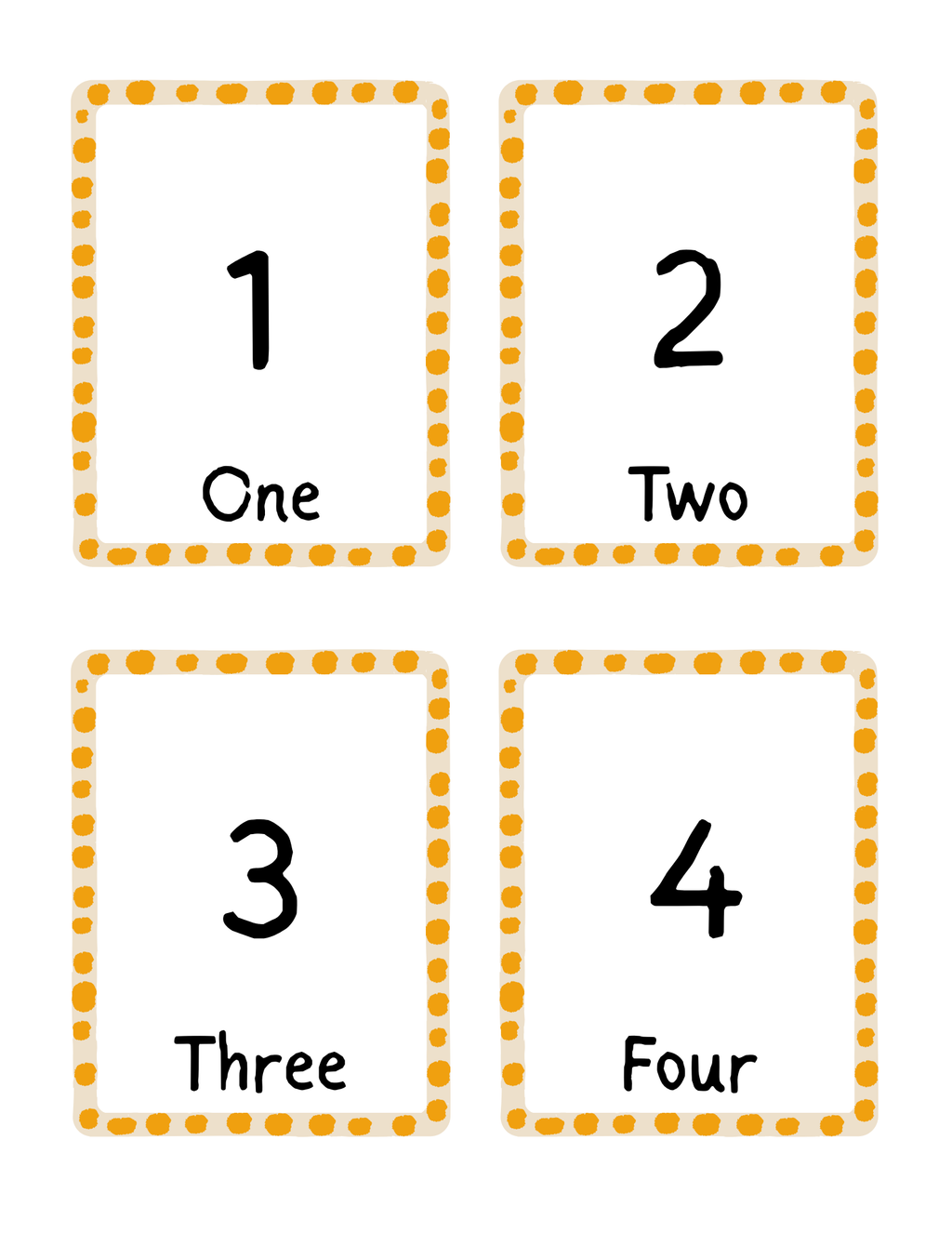 Flash cards