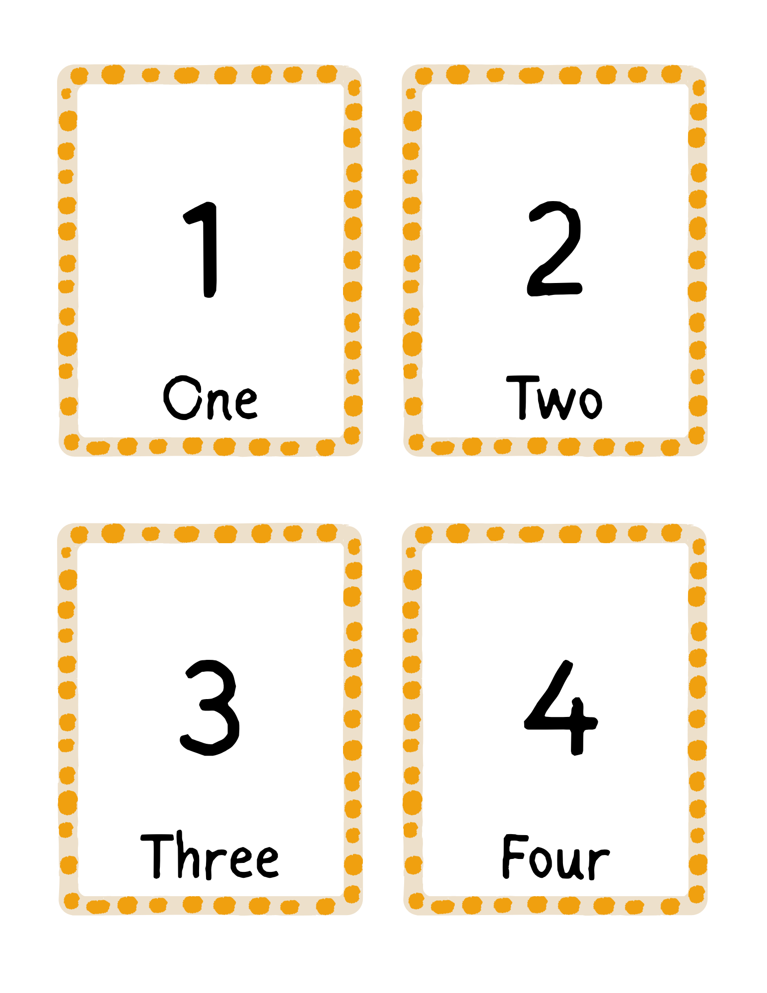 Flash cards