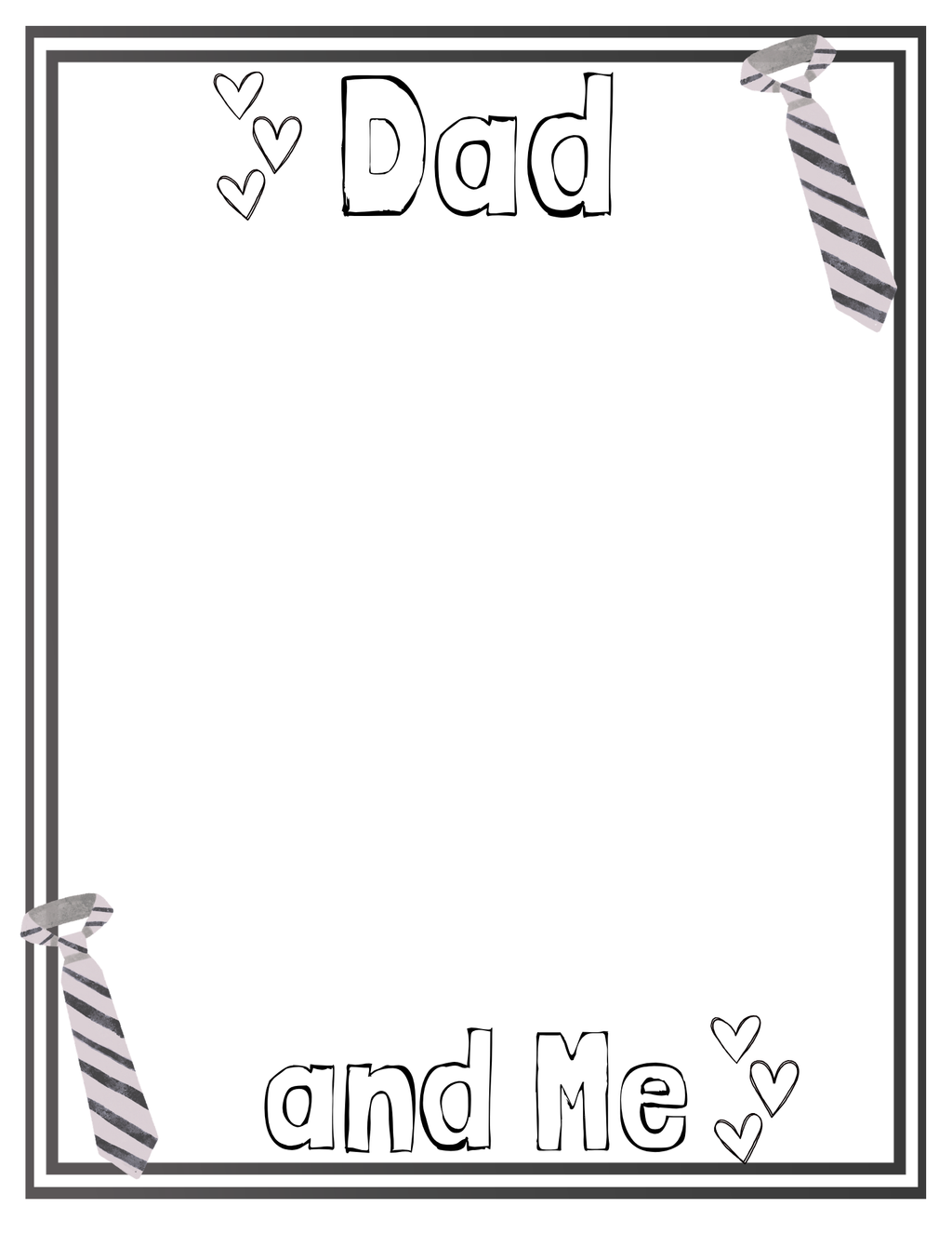 All About DAD- Father's Day
