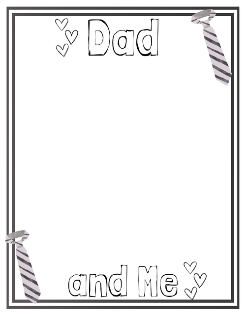 All About DAD- Father's Day