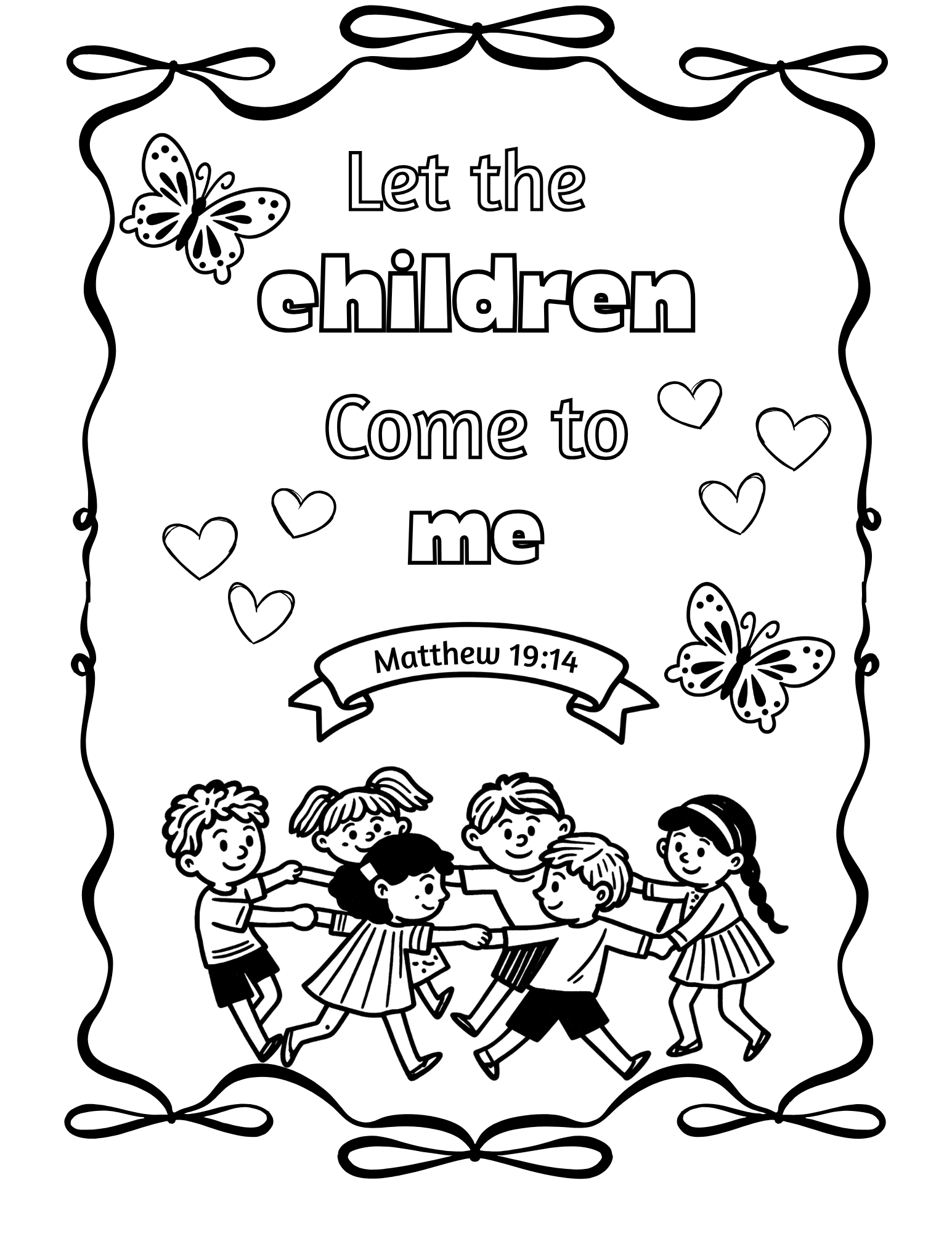 Biblical Coloring Book