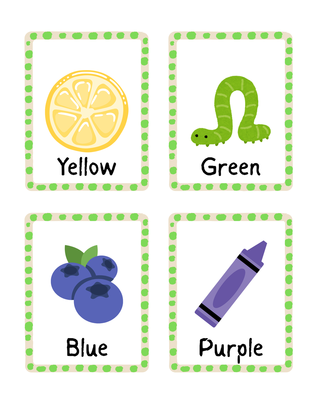 Flash cards