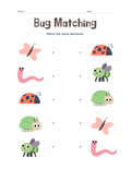 Bug Match Worksheet