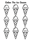 Color the Ice Cream
