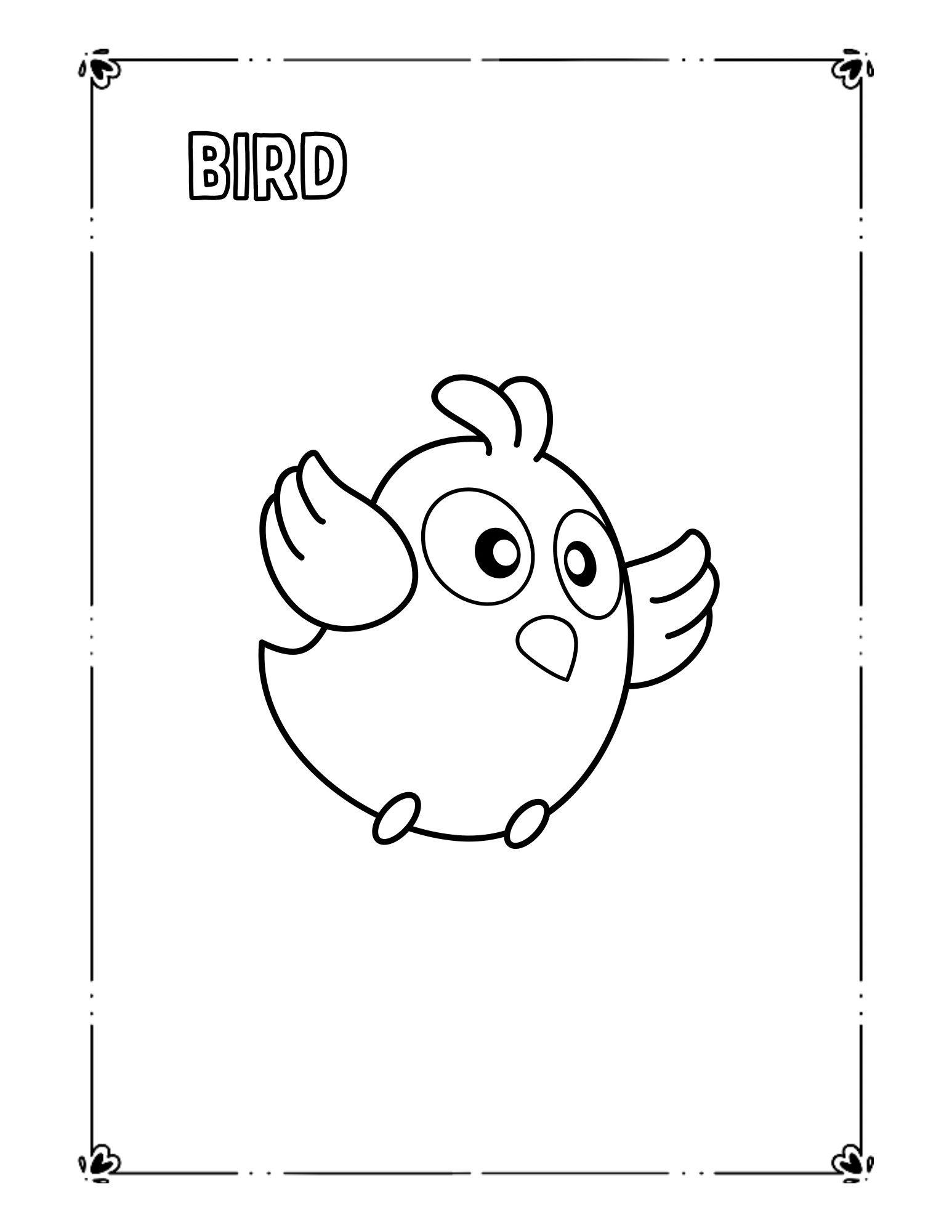 Farm Animals Coloring Worksheet Set